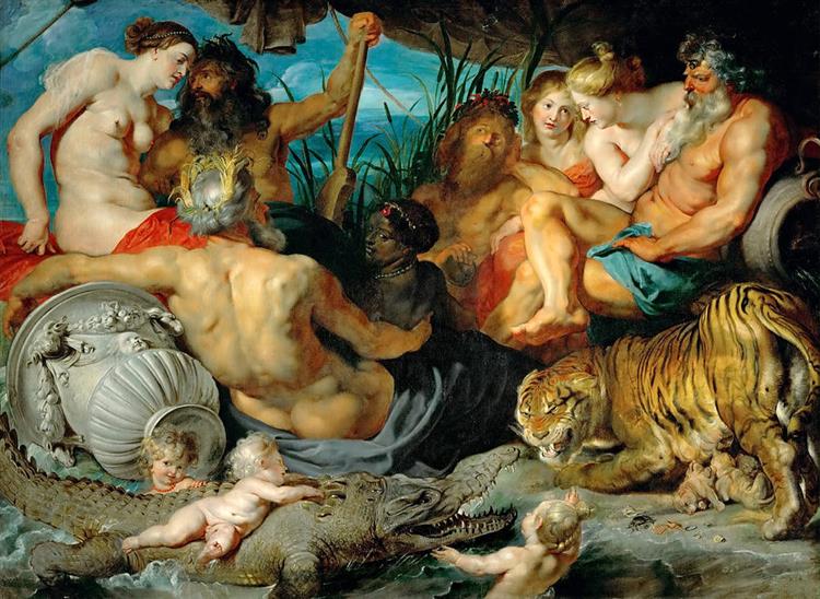 The Four Continents, c.1612 - c.1614 - Pierre Paul Rubens