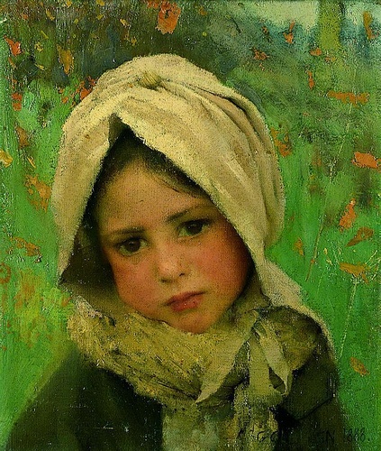 Girl, 1888 - Джордж Клаузен