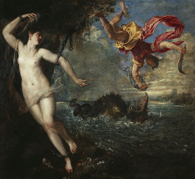 Perseus and Andromeda, 1554 - 1556 - Tizian