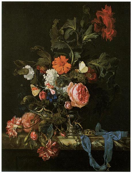 Flower Piece - Willem van Aelst