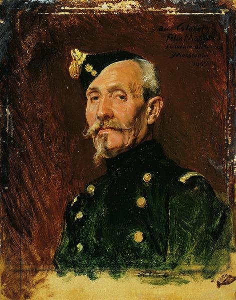 Colonel Felix Massue - Jean-Louis-Ernest Meissonier