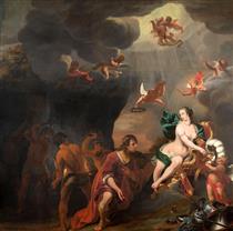 Aeneas Receiving a New Set of Armour from Venus - Ferdinand Bol