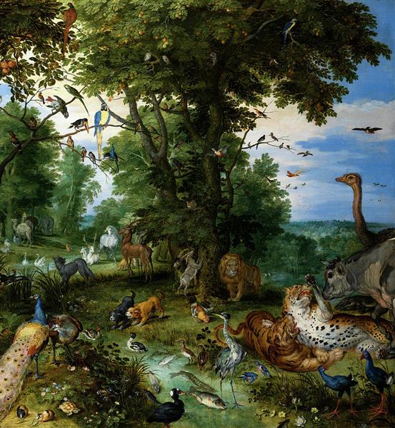 The Garden of Eden - Jan Brueghel der Ältere