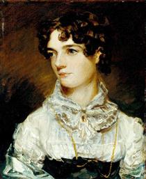 Portrait of Maria Bicknell - 康斯特勃