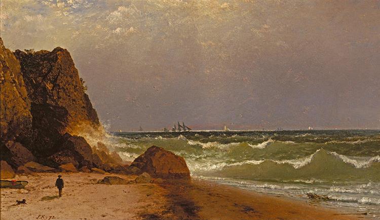 Near Newport, Rhode Island, 1872 - John Frederick Kensett