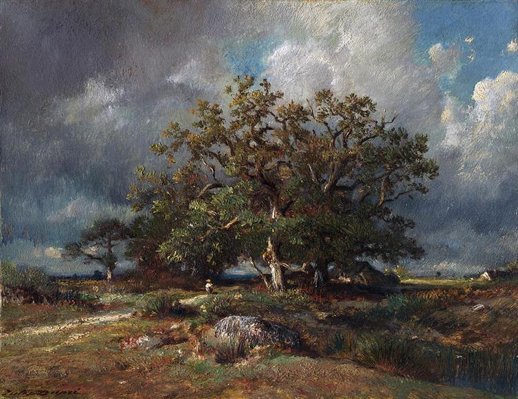 The Old Oak, 1870 - Jules Dupre