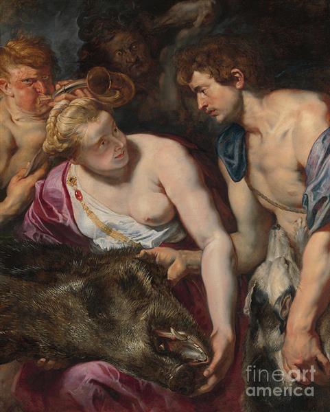 Atalanta and Meleager - Pierre Paul Rubens
