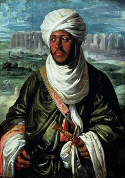 Portrait of Ahmed Iii Al Hafsi Sultan of Tunis - Питер Пауль Рубенс