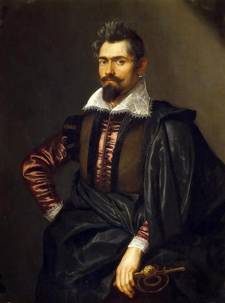 Portrait of Kaspar Scioppius - Peter Paul Rubens