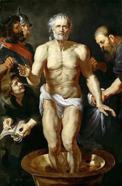 La Mort de Sénèque, c.1615 - Pierre Paul Rubens