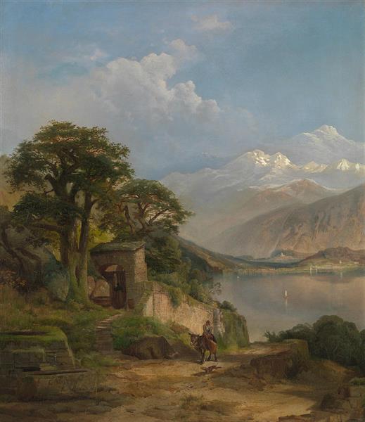 Lake Como - Thomas Moran