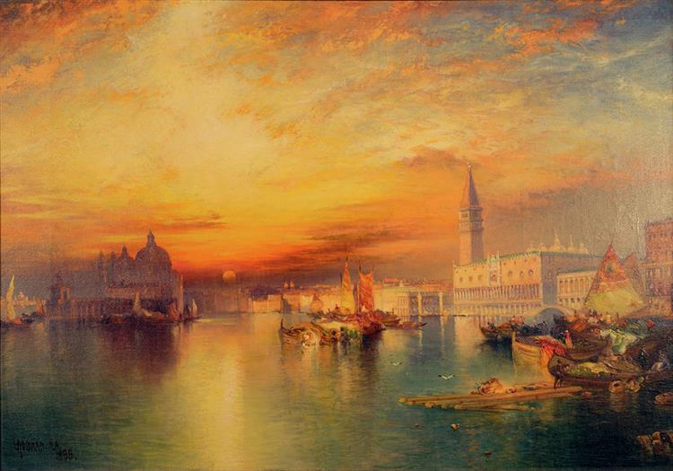 Grand Canal Venice - Томас Моран
