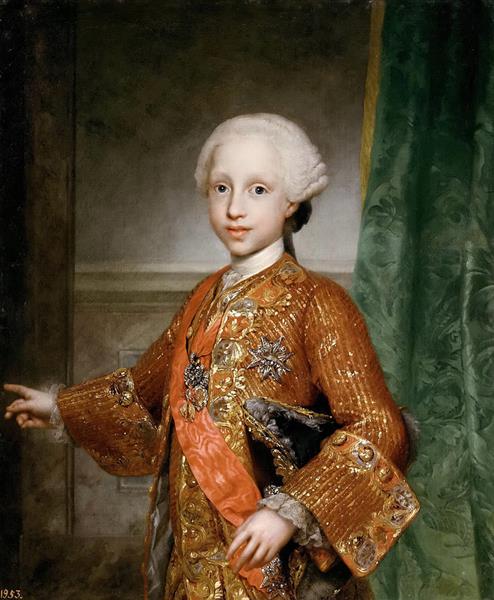 Infante Francisco Javier of Spain - Anton Raphael Mengs