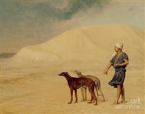 In the Desert - Jean-Léon Gérôme