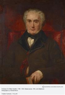 Professor Sir William Hamilton, 1788 - 1856. Metaphysician - John Ballantyne