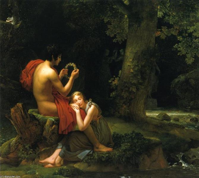 Daphnis et Chloé, 1824 - 1825 - Франсуа Жерар