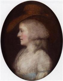 Portrait of a woman - James Sharples