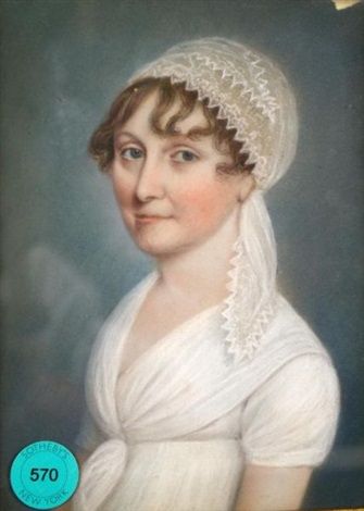 Portrait of Mary Pixtons - James Sharples