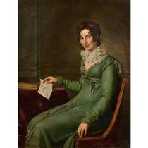 Portrait de Madame Coury, veuve Duhamel - Adèle Romany