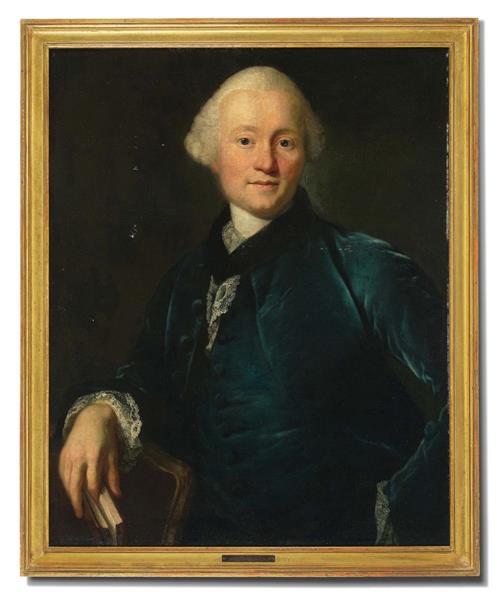 Portrait von Carl Wilhelm Müller, Advokat und Bürgermeister von Leipzig - Anton Graff