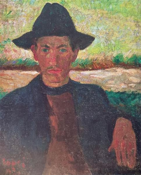 Czóbel Béla 1903 Festőművész Portré, 1903 - Bela Czobel