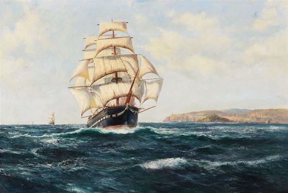The Blenheim off Plymouth - Daniel Sherrin