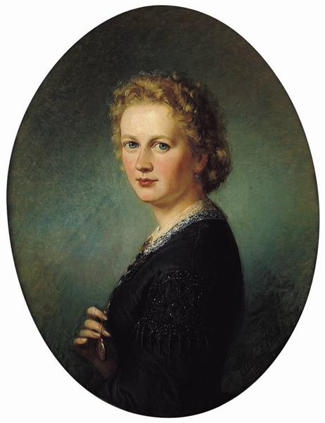 Portrait of a Lady - Eduard Ender