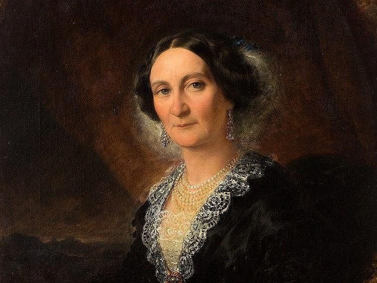 Portrait of a Lady - Eduard Ender