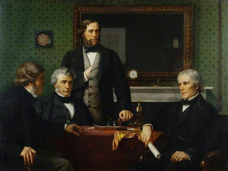 Deputation to Faraday - Edward Armitage