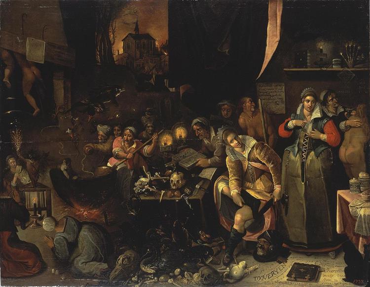 The Witches' Kitchen - Frans Francken the Younger