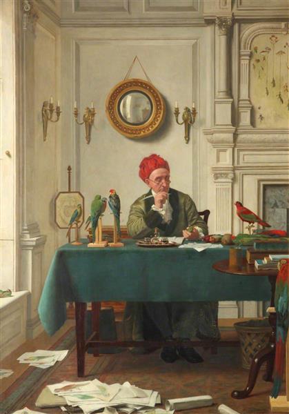 A Treatise on Parrots - Henry Stacy-Marks