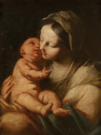 The Madonna and Child - Jacopo Amigoni