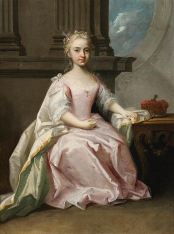 Portrait of Princess Mary - Jacopo Amigoni