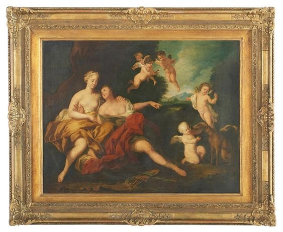 Venus and Adonis, c.1739 - Jacopo Amigoni