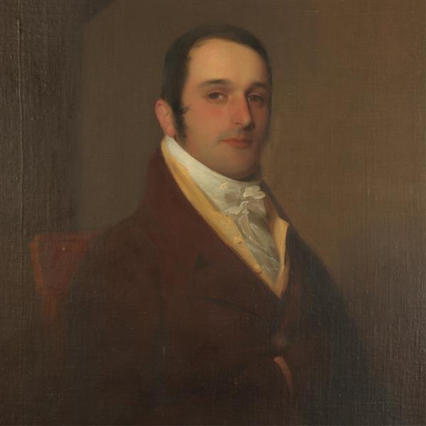LARGE PORTRAIT OF A GENTLEMAN - John Neagle