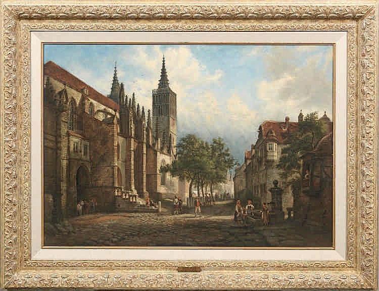Ansicht von Rothenburg ob der Tauber - Karl Heinrich Jaeckel
