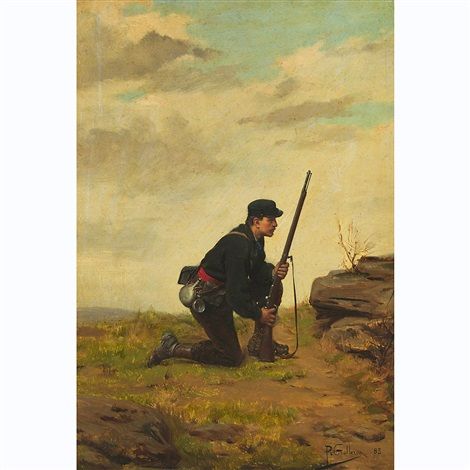 FRENCH SOLDIER - Paul Grolleron