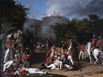 The Death of Colonel Moorhouse at the Storming of the Pettah Gate of Bangalore - Robert Home