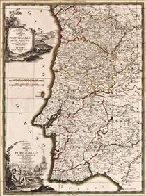 La parte meridionale del Regno di Portogal - Giovanni Maria Cassini