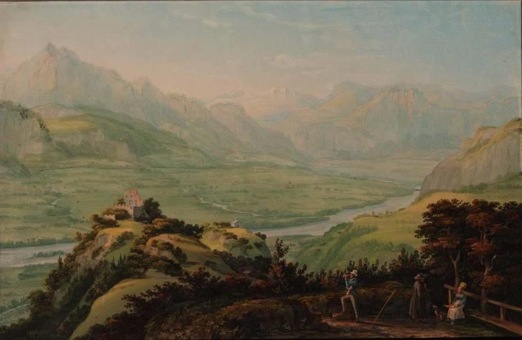 Landscape - Johann Ludwig Bleuler