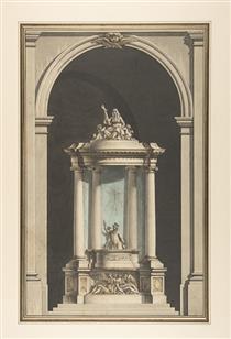 Design for a Pulpit - Louis Gustave Taraval