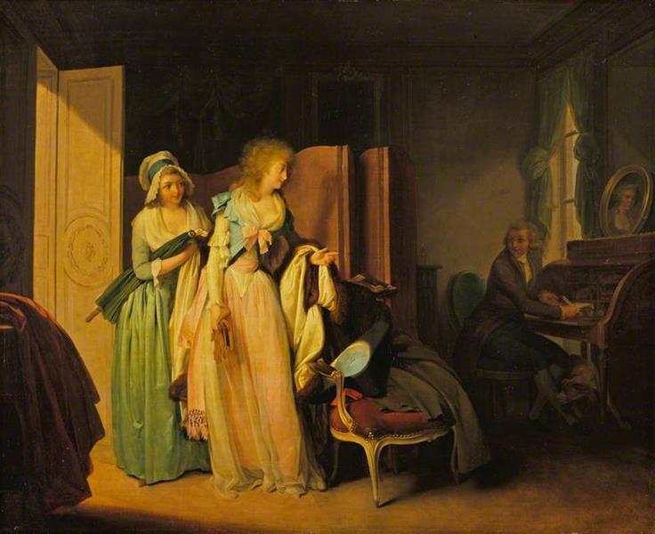 The Visit Returned - Louis Leopold Boilly