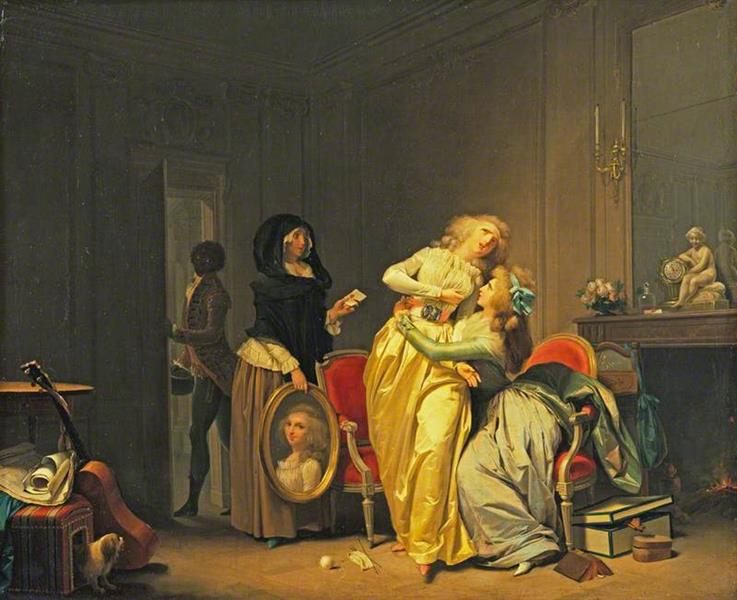 The Sorrows of Love - Louis Leopold Boilly