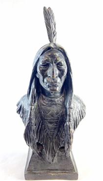 Native American Bust - Max Bachmann