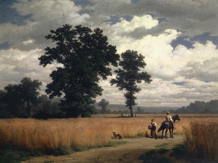 Grain Harvest - Robert Zund