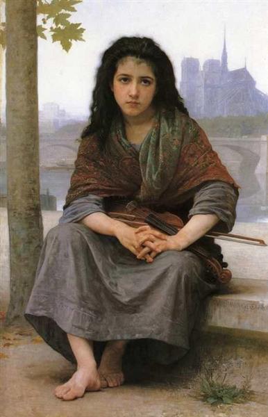 The Bohemian, 1890 - William-Adolphe Bouguereau