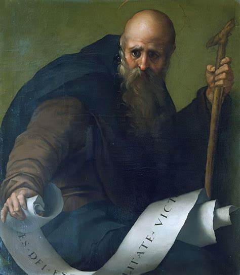 St. Anthony Abbot, 1519 - Jacopo Pontormo