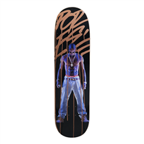 Supreme Tupac Hologram Skateboard Deck Bronze by Enrique Enn - Enrique Enn