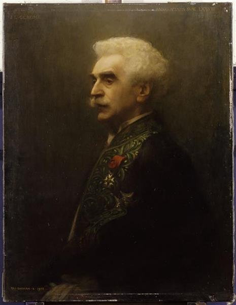 Portrait of Jean-Léon Gérôme, 1902 - Паскаль Даньян-Бувре
