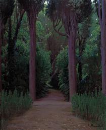 Path in a Park - Santiago Rusinol